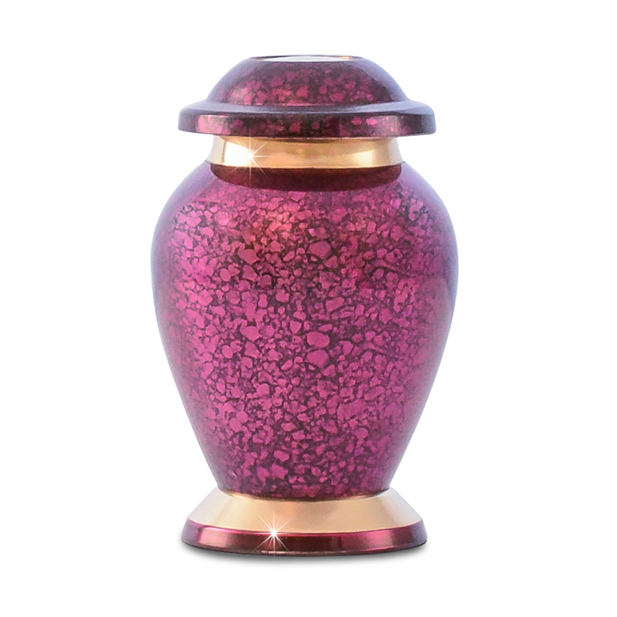 Purple Gleaming Brass keepsake