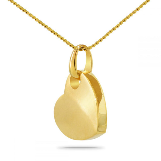 Ship Now 14K Cherished Heart Solid Gold Keepsake